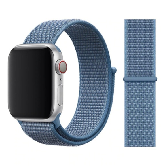 NEW[BAND] Cape Cod Blue Strap Loop For Apple Watch - Picture 1 of 7